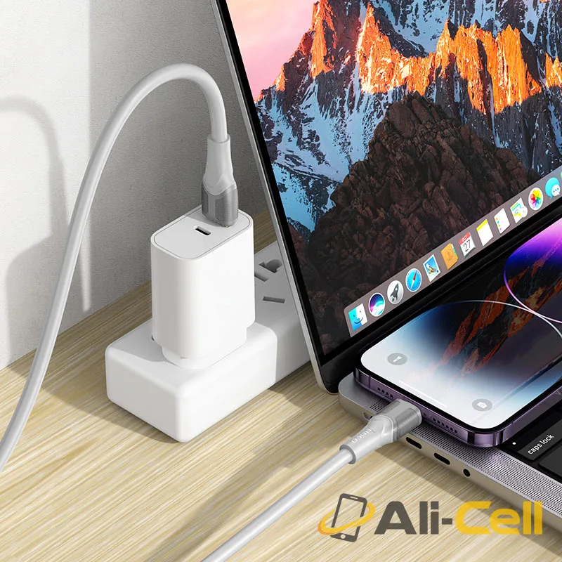Cable USB to iP “X106 Big bull” (X106 Usb Ltn Grey, 2m) — 7