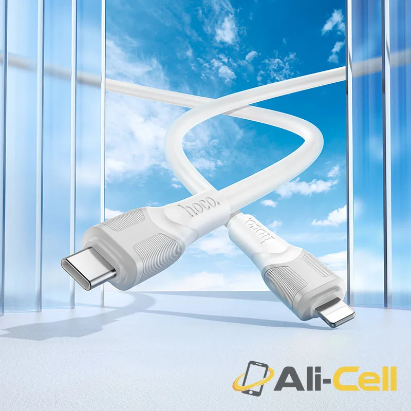 Cable Type-C to iP “X106 Big bull” PD 27W fast charge (X106 Pd Tc Ltn Grey, 2m) — 8