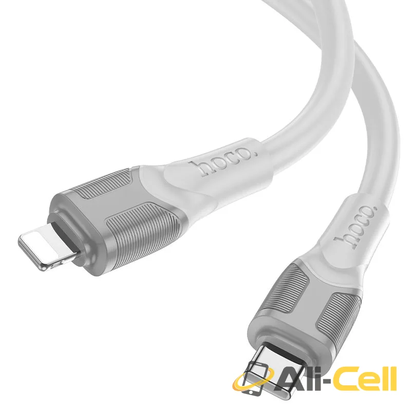 Cable Type-C to iP “X106 Big bull” PD 27W fast charge (X106 Pd Tc Ltn Grey, 3m) — 4