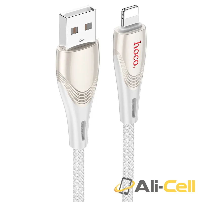 Cable USB to iP “U133 Monte” (U133 Usb Ltn Grey, 1.2m)