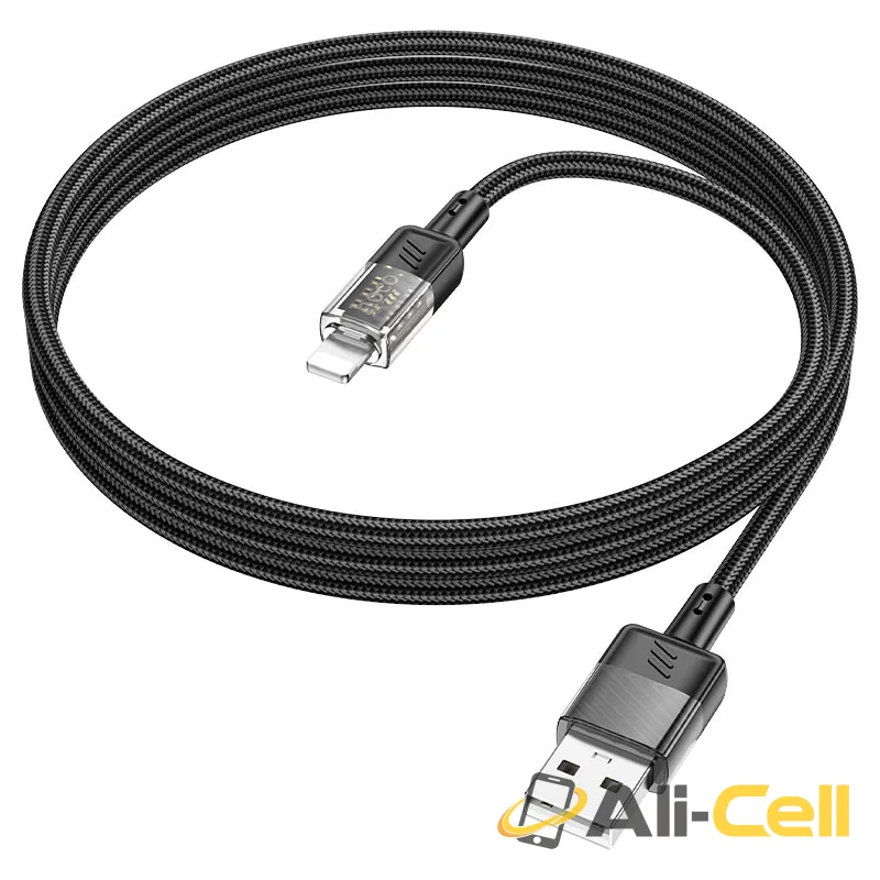 Cable USB to iP “U129 Spirit” (U129 Usb Ltn Beige, 1.2m) — 6