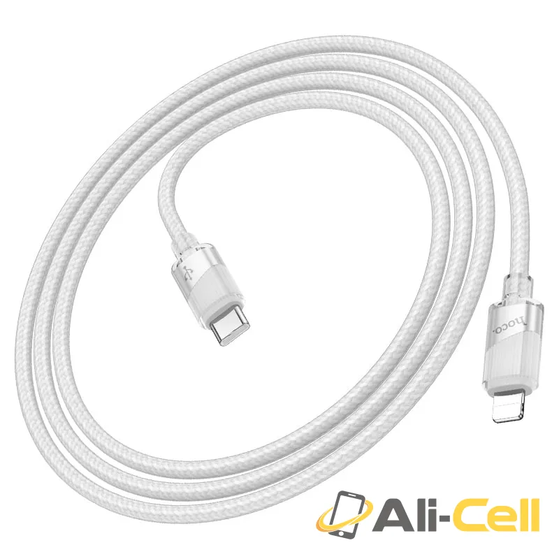 Cable Type-C to iP “U132 Beijing” PD 27W fast charge (U132 Pd Tc Ltn Green, 1.2m) — 5