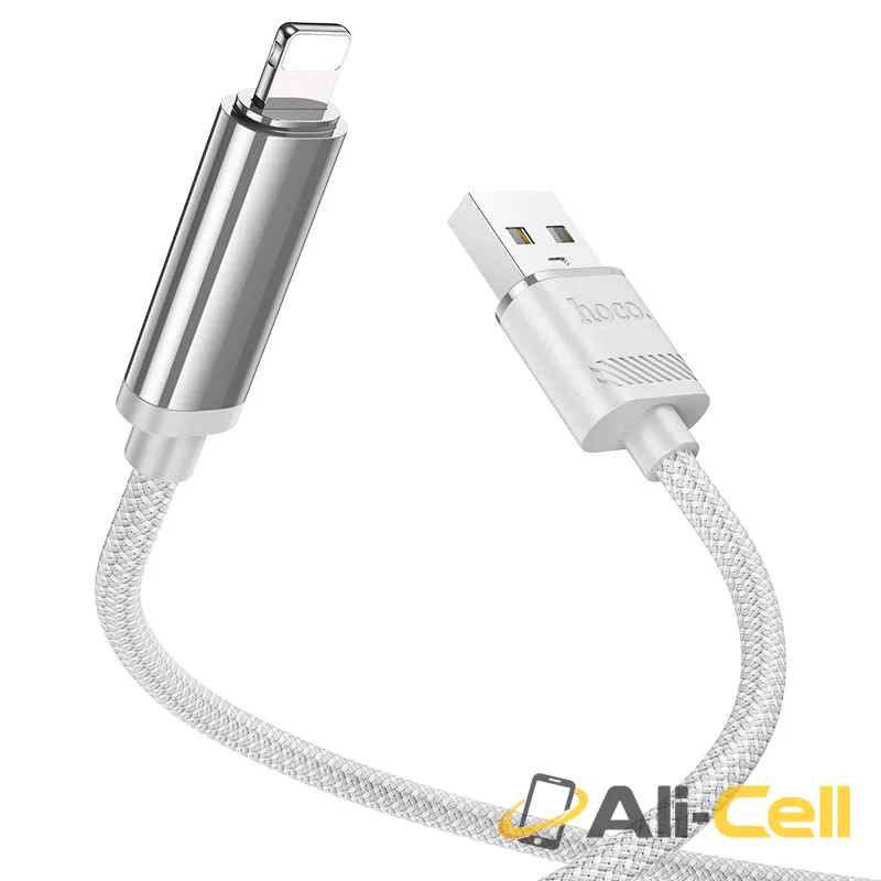 Cable USB to iP “U127 Power” (U127 Usb Ltn Black, 1.2m) — 3