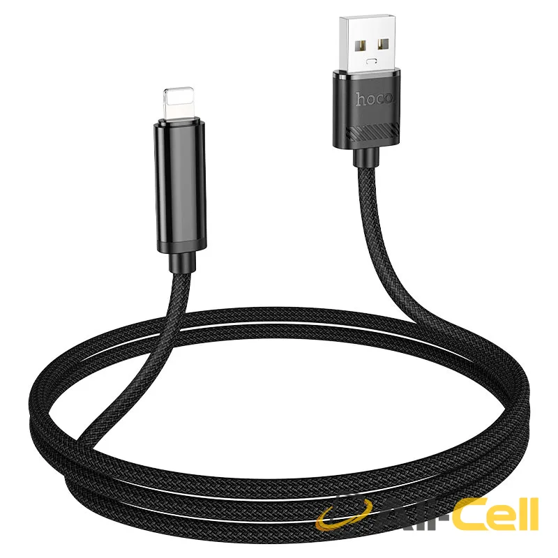 Cable USB to iP “U127 Power” (U127 Usb Ltn Black, 1.2m) — 5