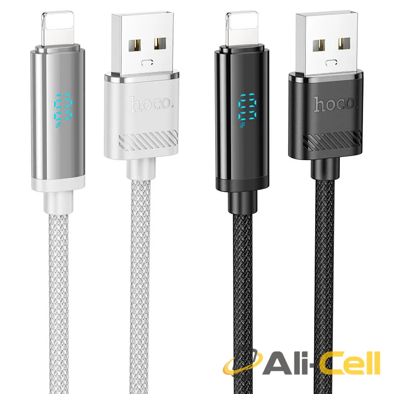 Cable USB to iP “U127 Power” (U127 Usb Ltn Black, 1.2m) — 6