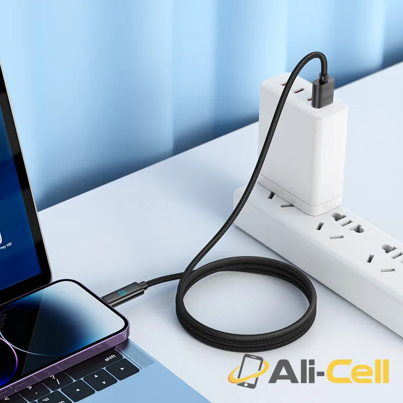 Cable USB to iP “U127 Power” (U127 Usb Ltn Black, 1.2m) — 7