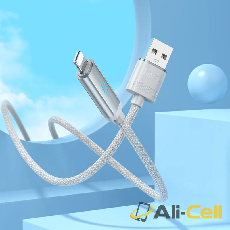 Cable USB to iP “U127 Power” (U127 Usb Ltn Black, 1.2m) — 8