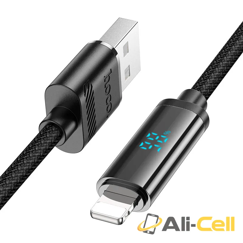 Cable USB to iP “U127 Power” (U127 Usb Ltn Silver Grey, 1.2m) — 4