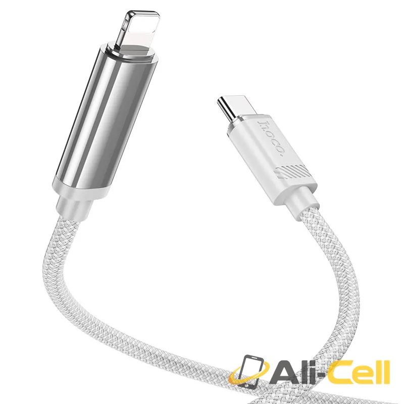 Cable Type-C to iP “U127 Power” PD 27W fast charge (U127 Pd Tc Ltn Black, 1.2m) — 4