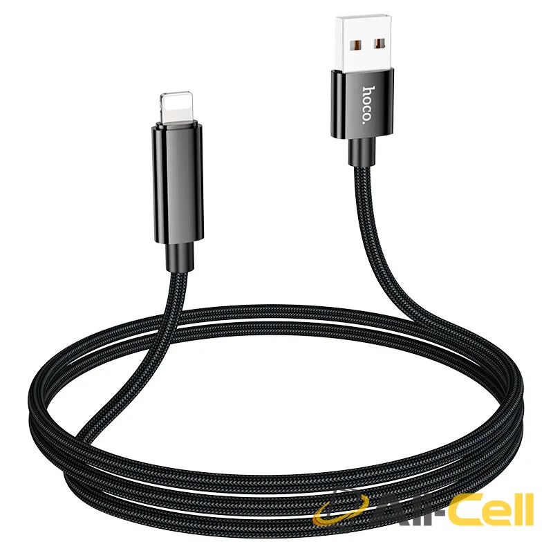 Cable USB to iP “U125 Benefit” (U125 Usb Ltn Black, 1.2m) — 5