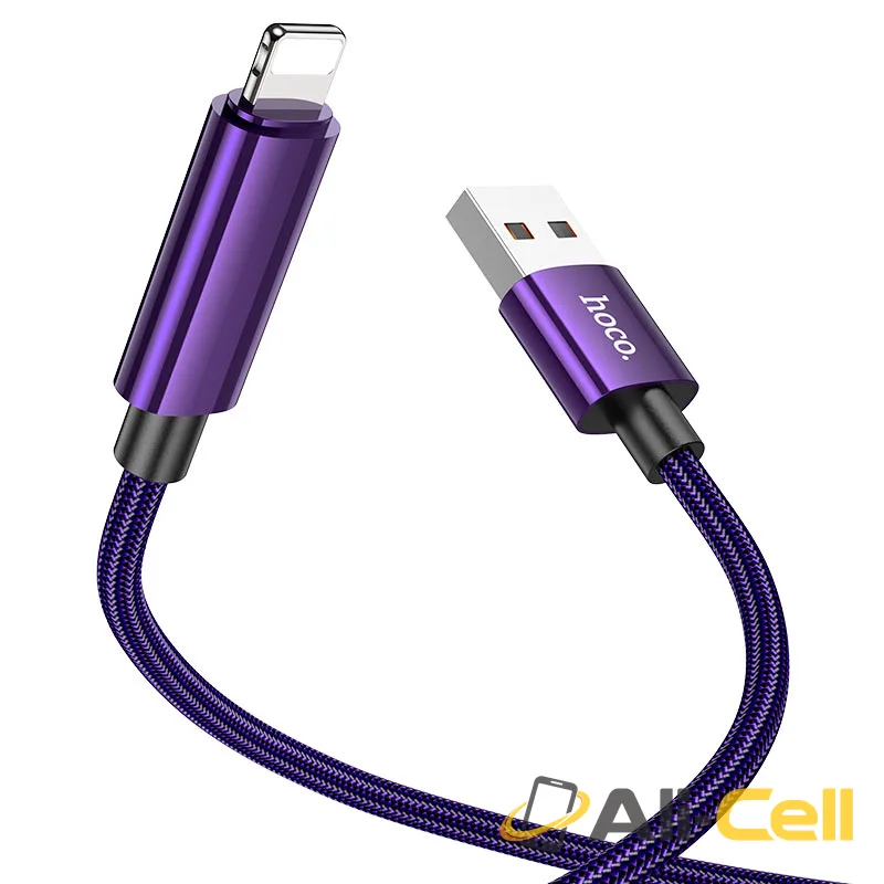 Cable USB to iP “U125 Benefit” (U125 Usb Ltn Purple, 1.2m) — 3