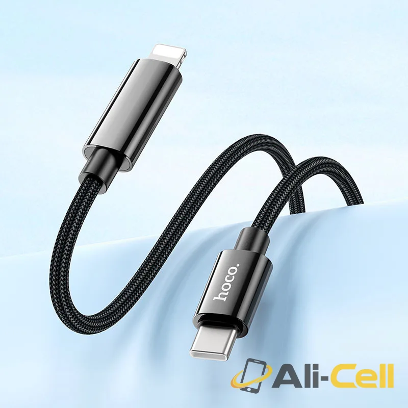 Cable Type-C to iP “U125 Benefit” PD 27W fast charge (U125 Pd Tc Ltn Black, 1.2m) — 8