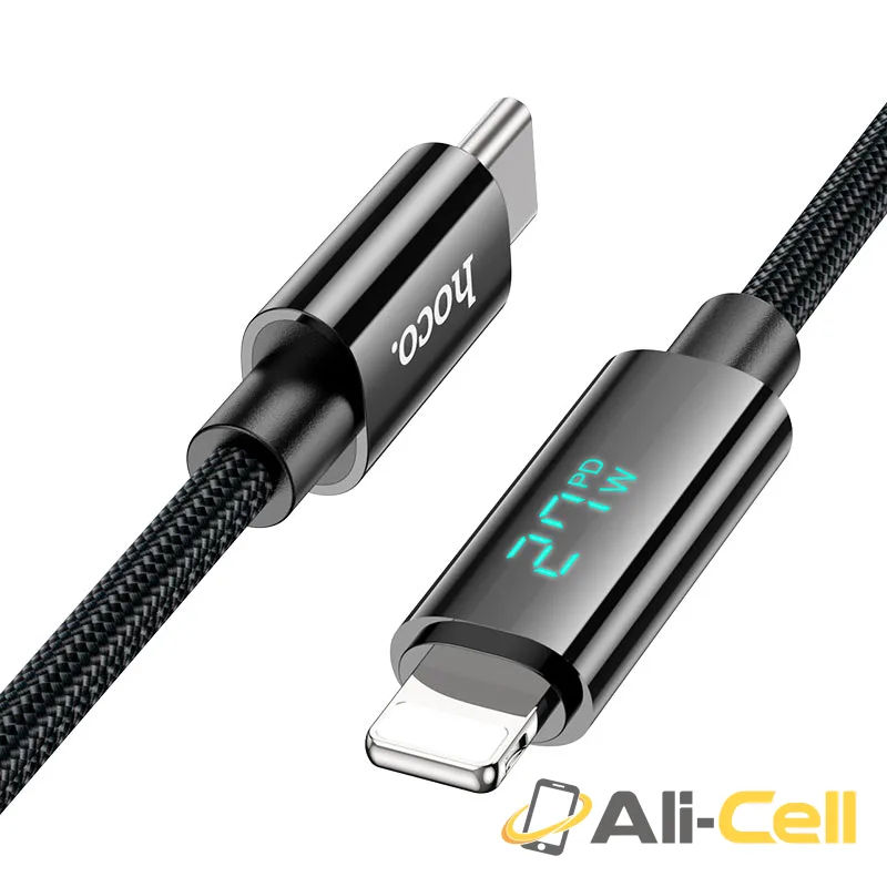 Cable Type-C to iP “U125 Benefit” PD 27W fast charge (U125 Pd Tc Ltn Purple, 1.2m) — 2
