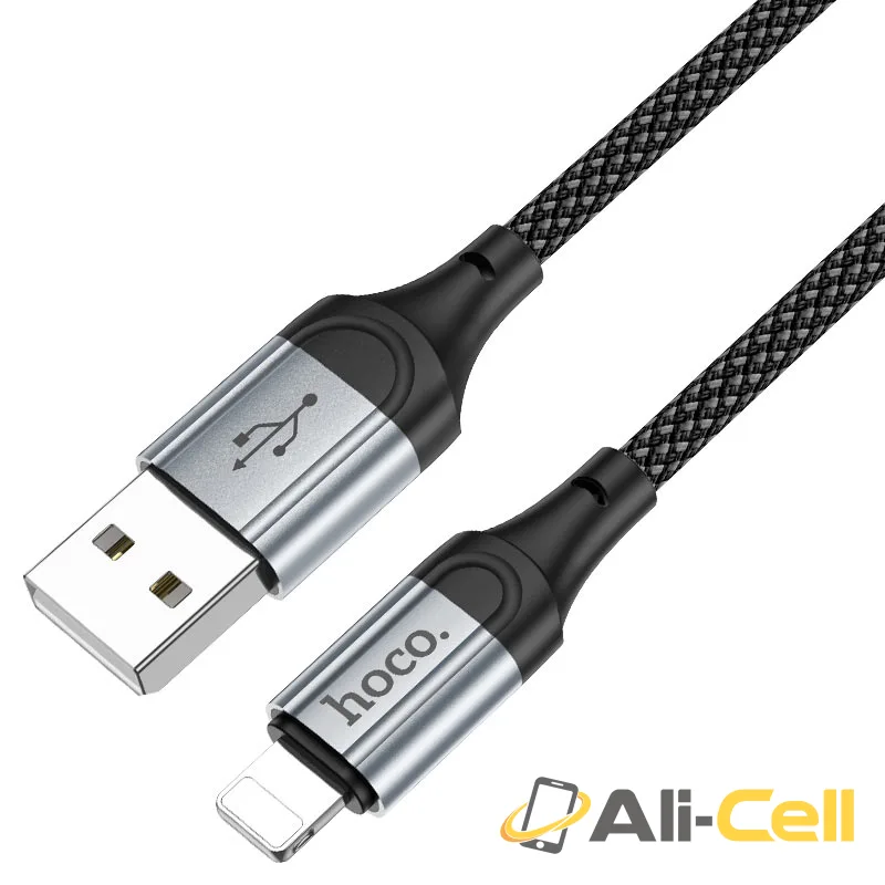Cable USB to iP “X102 Fresh” (X102 Usb Ltn Black, 1.0m) — 4