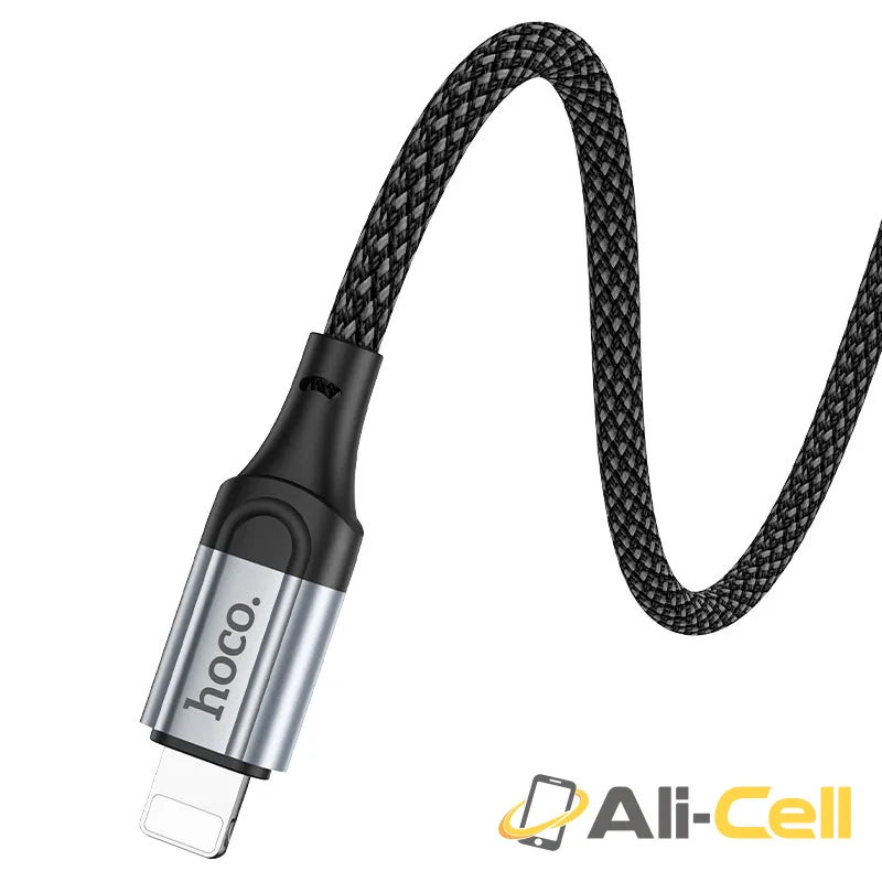 Cable USB to iP “X102 Fresh” (X102 Usb Ltn Black, 1.0m) — 5