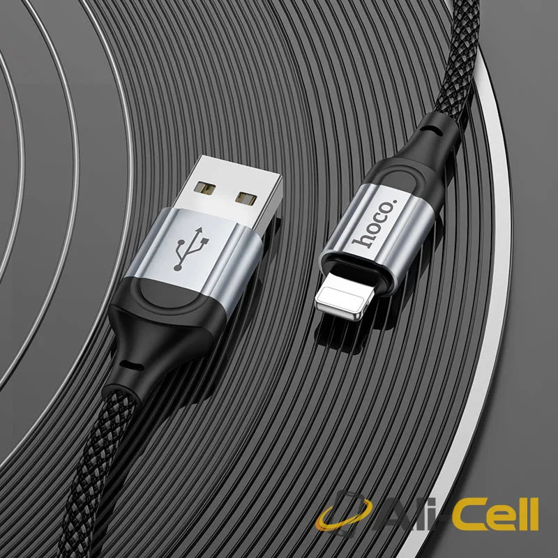 Cable USB to iP “X102 Fresh” (X102 Usb Ltn Black, 1.0m) — 8