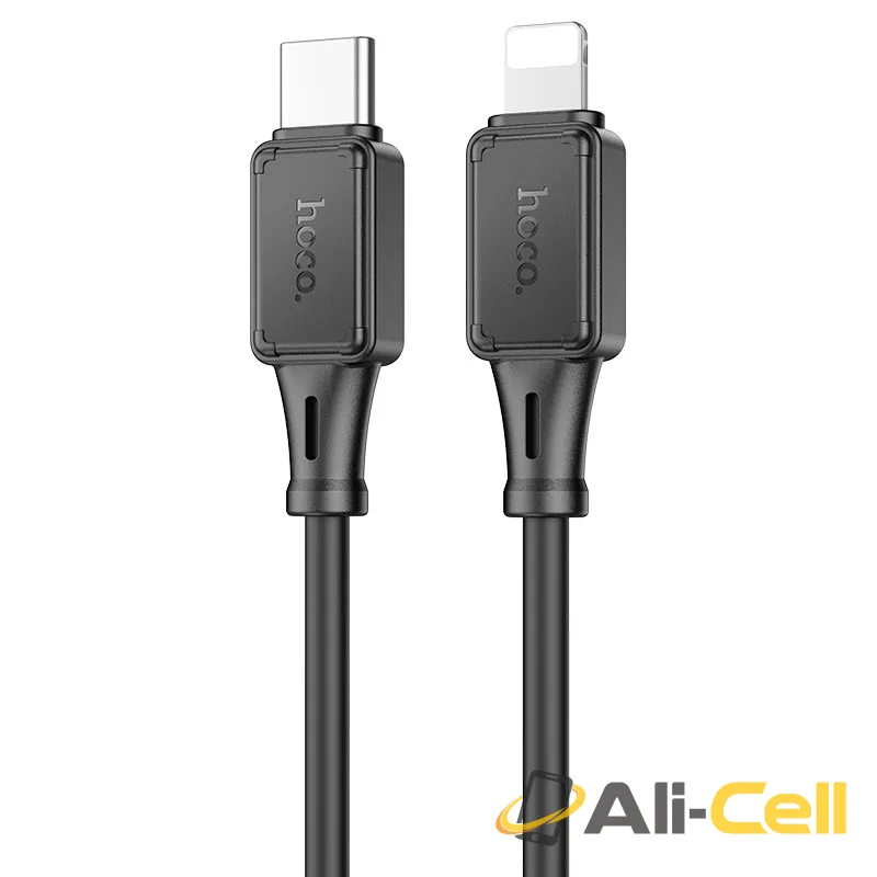 Cable Type-C to iP “X101 Assistant” PD 27W fast charge (X101 Pd Tc Ltn Black, 1.0m)