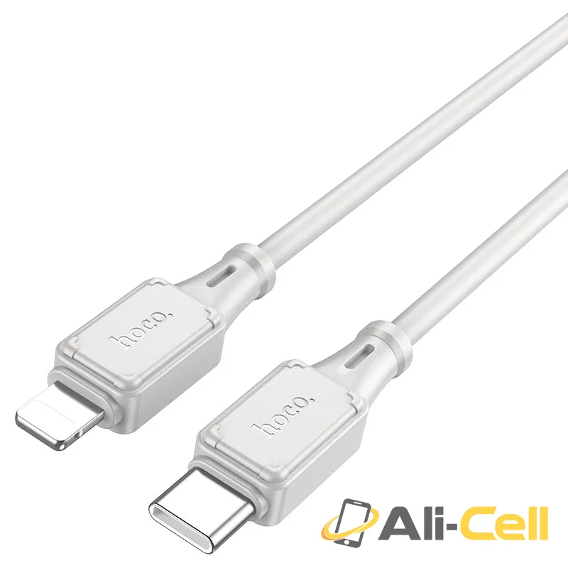 Cable Type-C to iP “X101 Assistant” PD 27W fast charge (X101 Pd Tc Ltn Grey, 1.0m) — 2