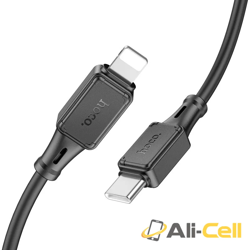 Cable Type-C to iP “X101 Assistant” PD 27W fast charge (X101 Pd Tc Ltn Grey, 1.0m) — 3