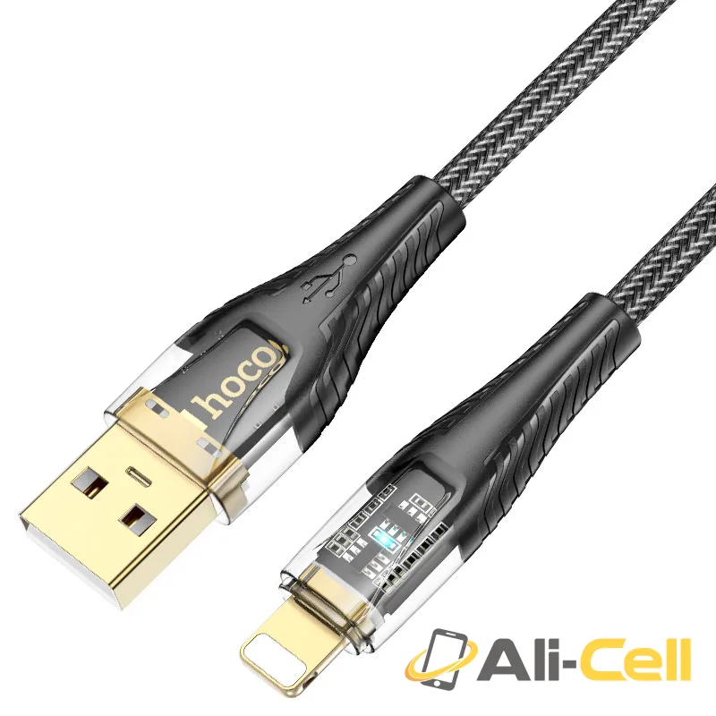 Cable USB to iP “U121 Gold standard” (U121 Usb Ltn Black, 1.2m) — 6