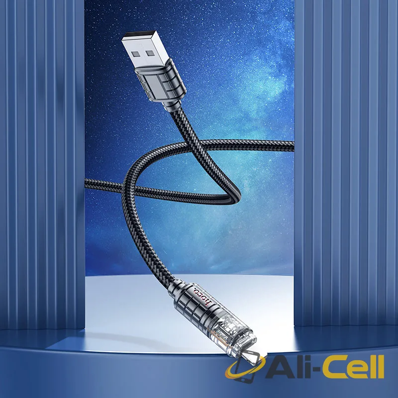 Cable USB to iP “U122 Lantern” (U122 Usb Ltn Black, 1.2m) — 8