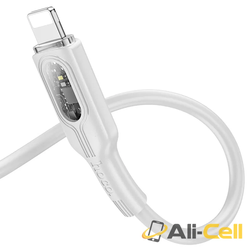 Cable USB to iP “U120 Transparent explore” (U120 Usb Ltn Black, 1.2m) — 4