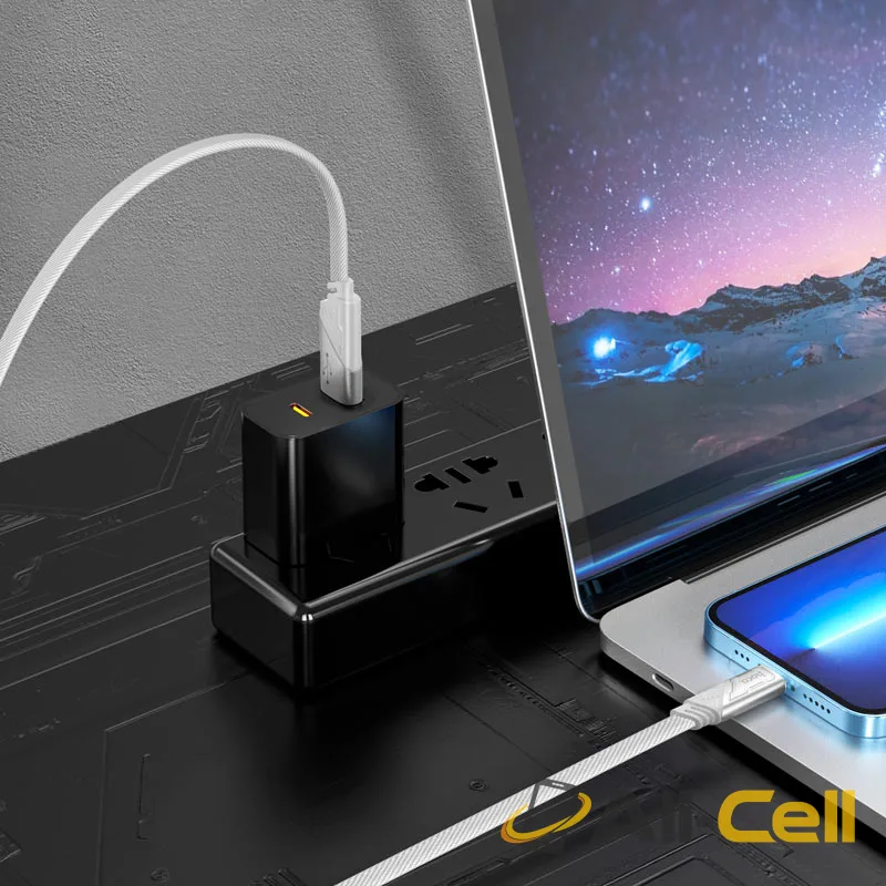 Cable USB to iP “U119 Machine” (U119 Usb Ltn Black, 1.2m) — 7
