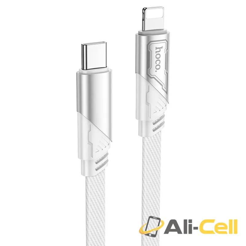 Cable Type-C to iP “U119 Machine” PD 27W fast charge (U119 Pd Tc Ltn Grey, 1.2m)