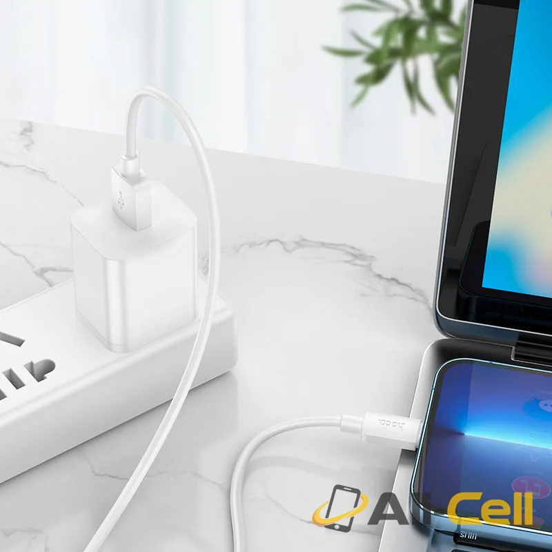 Cable USB to iP “X96 Hyper” (X96 Usb Ltn White, 1.0m) — 7