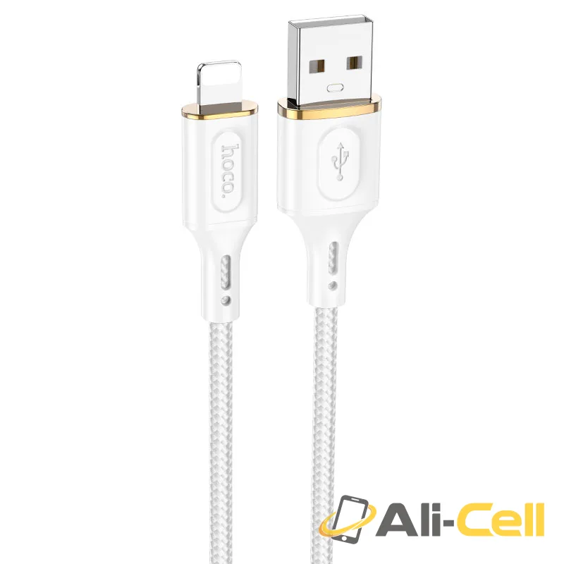 Cable USB to iP “X95 Goldentop” (X95 Usb Ltn White, 1.0m)