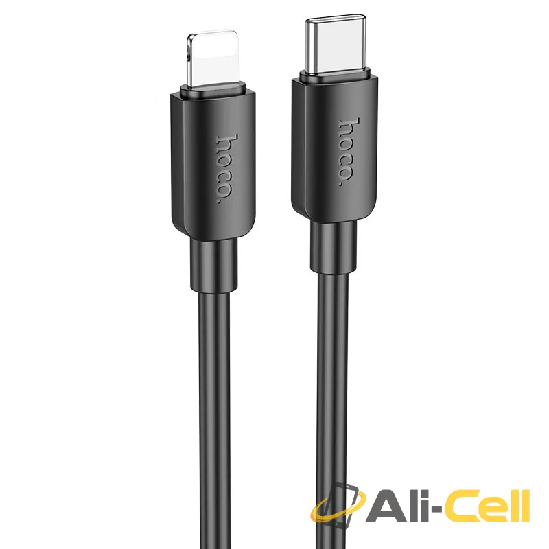 Cable Type-C to iP “X96 Hyper” PD 20W fast charge (X96 Pd Tc Ltn Black, 1.0m)