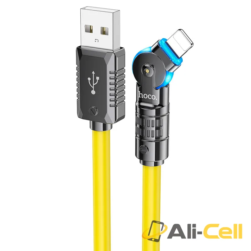 Cable USB to iP “U118 Triumph” (U118 Usb Ltn Yellow, 1.2m)