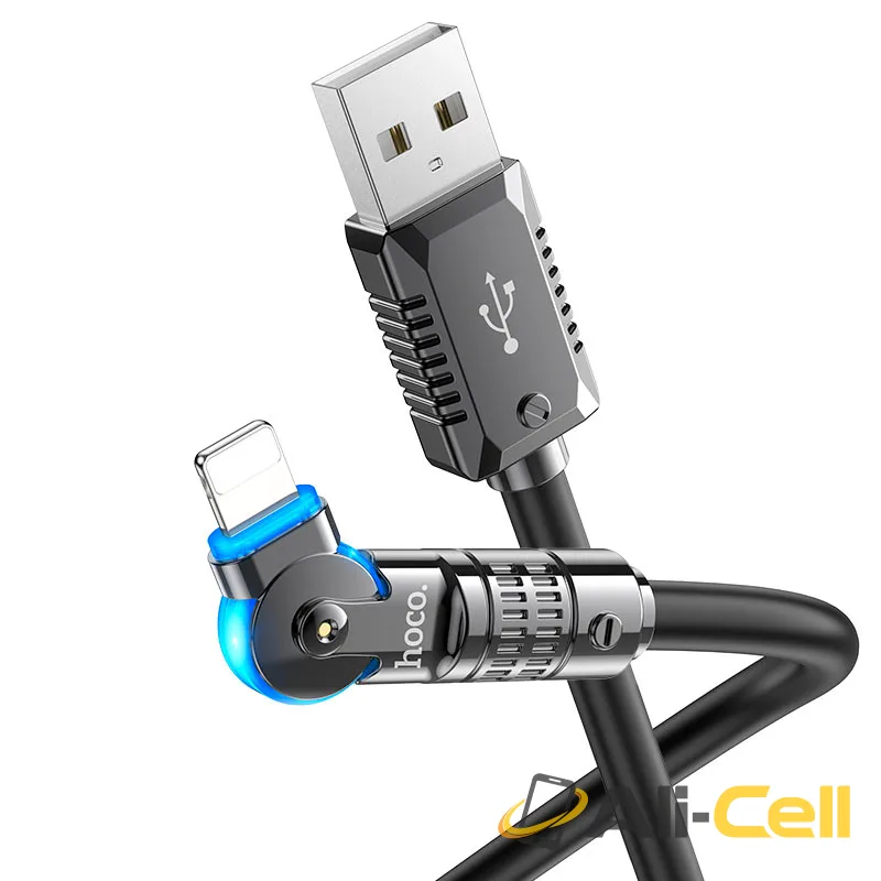 Cable USB to iP “U118 Triumph” (U118 Usb Ltn Yellow, 1.2m) — 2