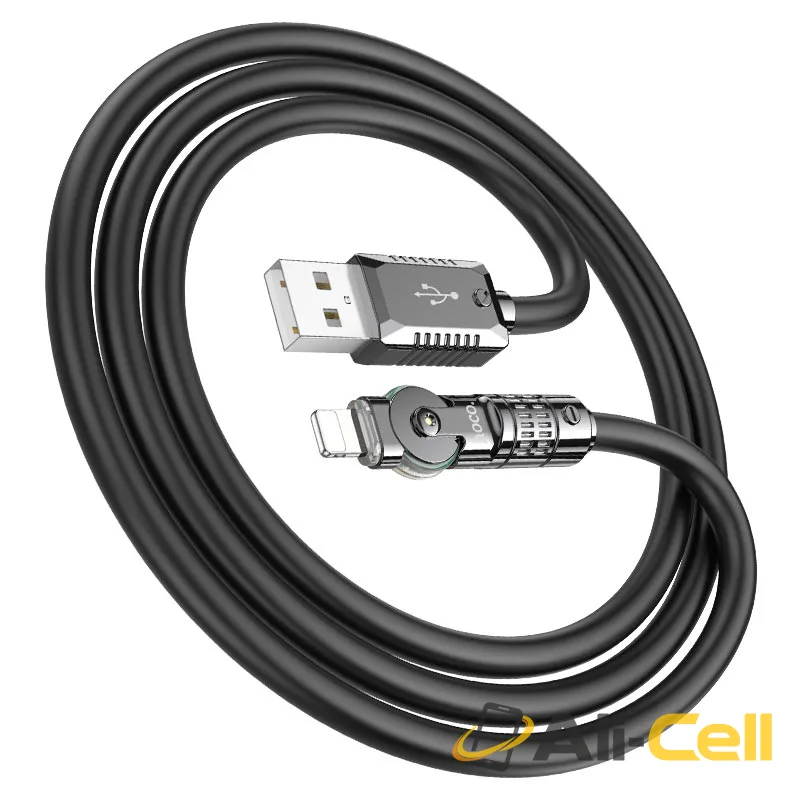 Cable USB to iP “U118 Triumph” (U118 Usb Ltn Yellow, 1.2m) — 5