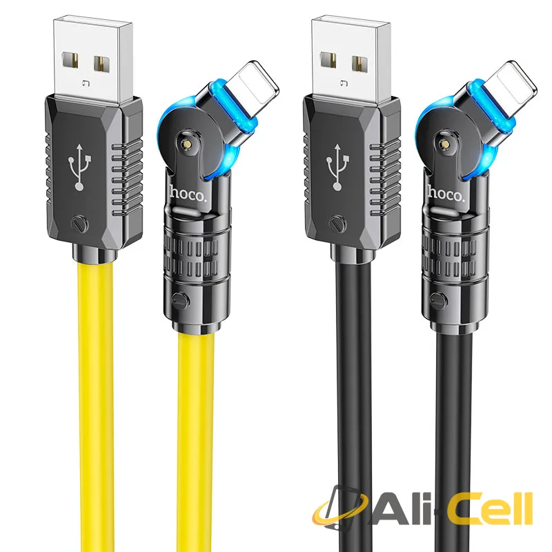 Cable USB to iP “U118 Triumph” (U118 Usb Ltn Yellow, 1.2m) — 6