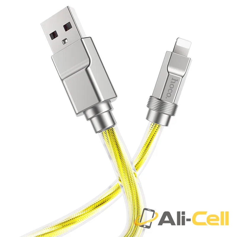 Cable USB to iP “U113 Solid” (U113 Usb Ltn Gold, 1.0m) — 3