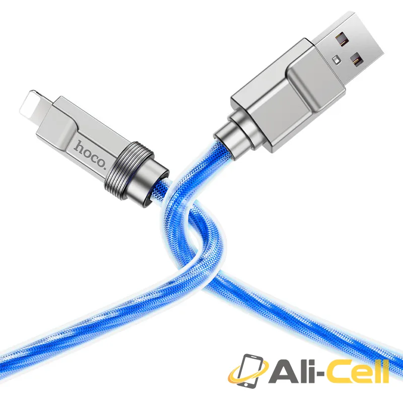 Cable USB to iP “U113 Solid” (U113 Usb Ltn Silver, 1.0m) — 6