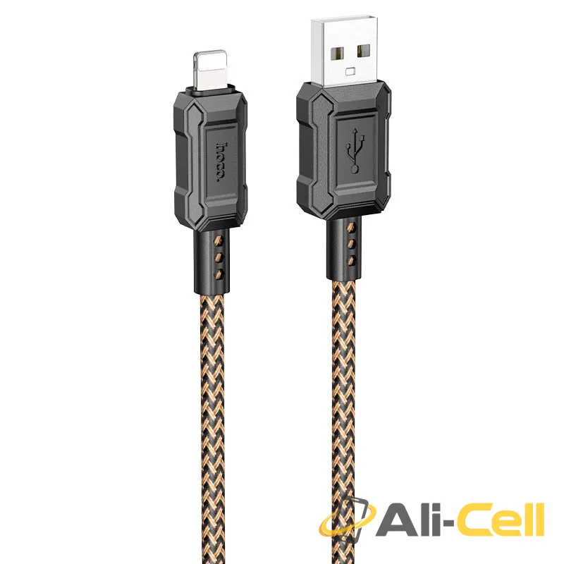 Cable USB to iP “X94 Leader” (X94 Usb Ltn Gold, 1.0m)