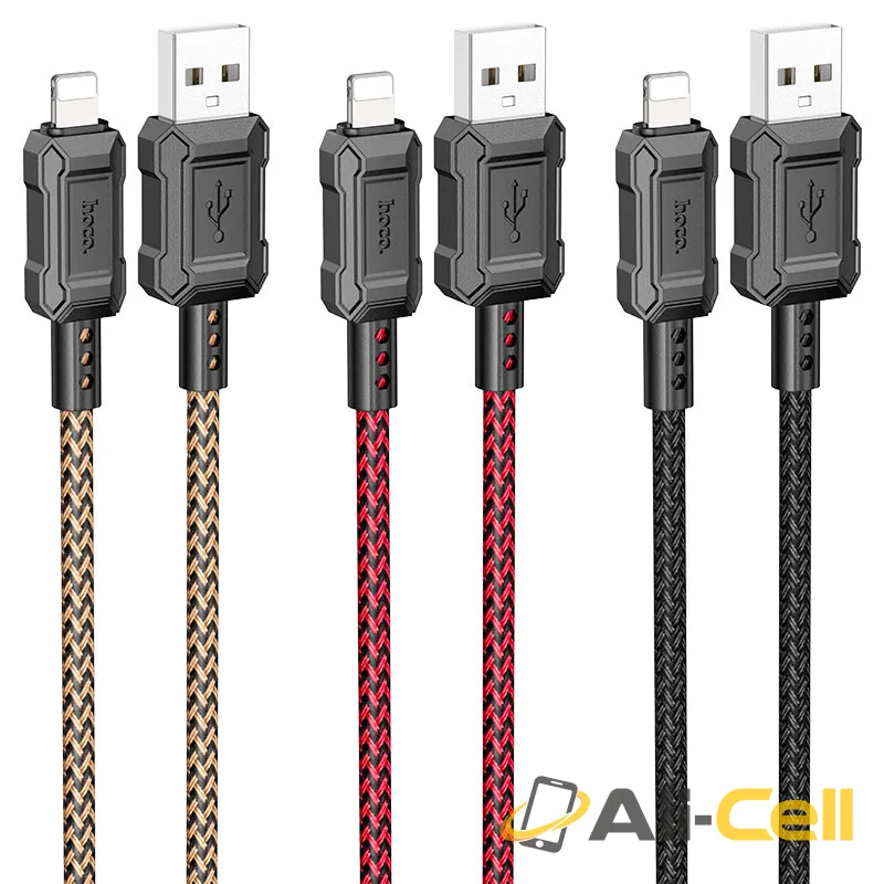 Cable USB to iP “X94 Leader” (X94 Usb Ltn Gold, 1.0m) — 6