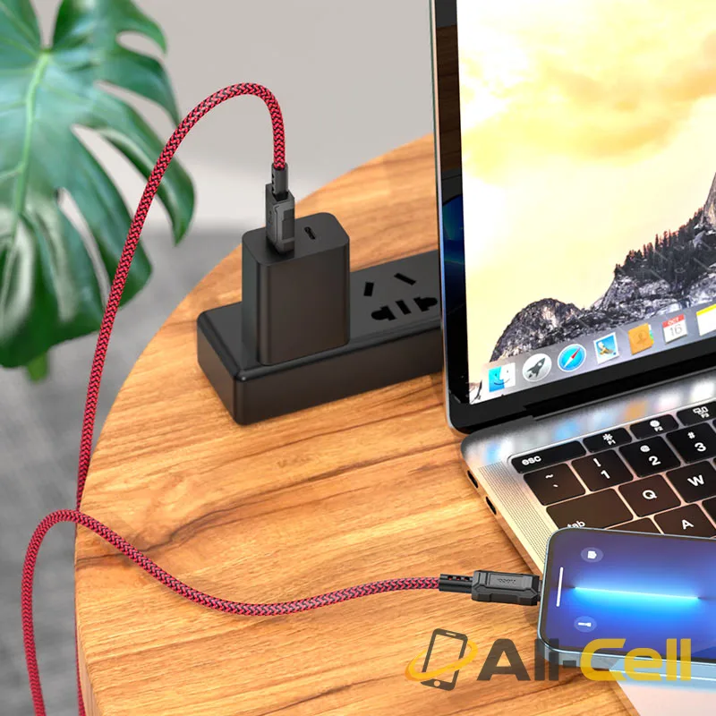 Cable USB to iP “X94 Leader” (X94 Usb Ltn Gold, 1.0m) — 7