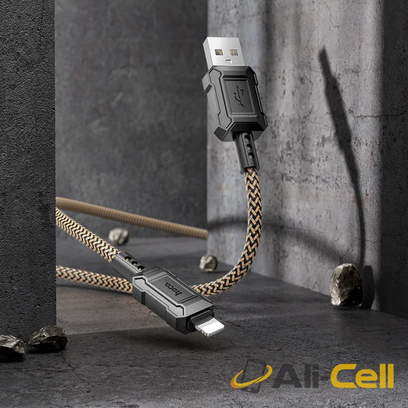 Cable USB to iP “X94 Leader” (X94 Usb Ltn Gold, 1.0m) — 8