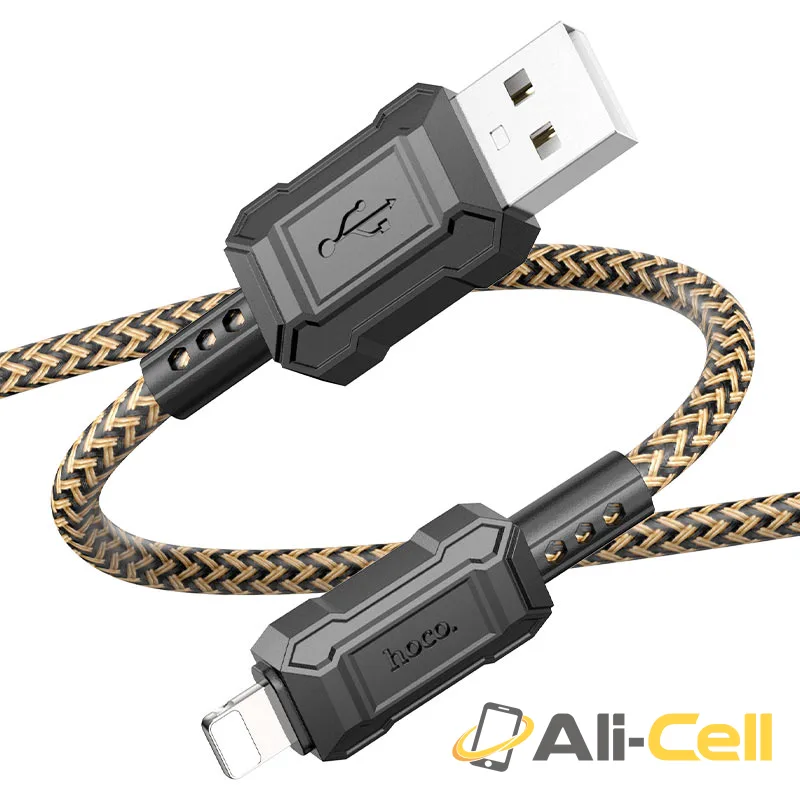Cable USB to iP “X94 Leader” (X94 Usb Ltn Red, 1.0m) — 5