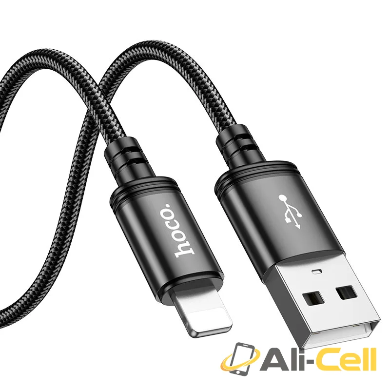 Cable USB to iP “X91 Radiance” (X91 Usb Ltn Black, 3m) — 3