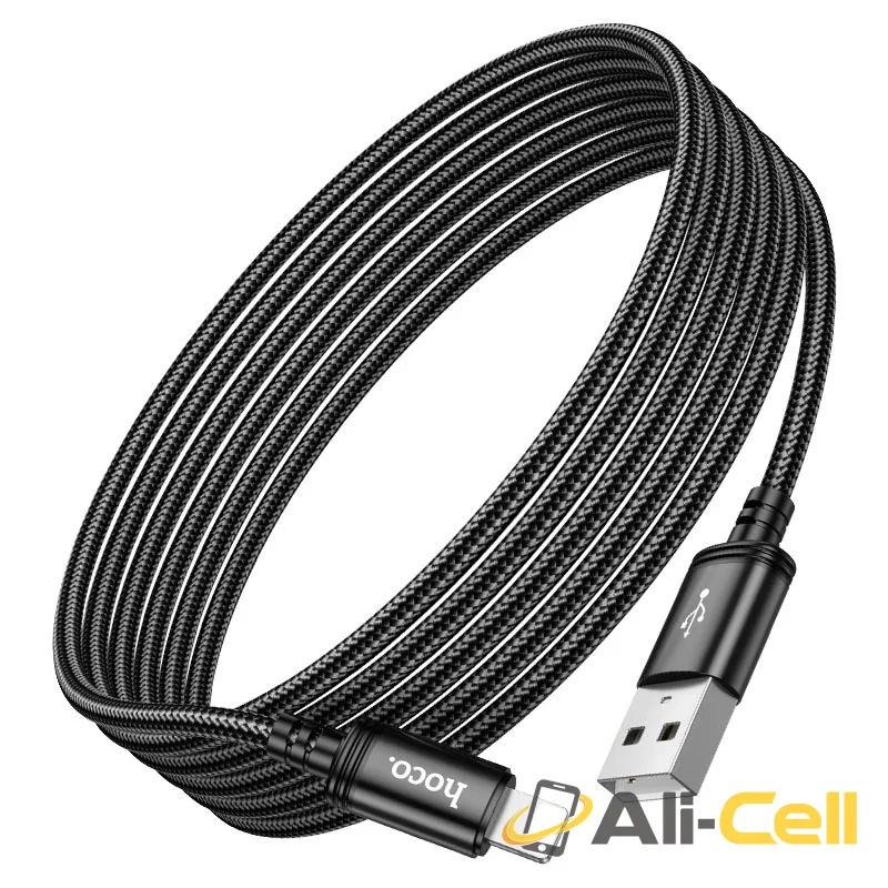 Cable USB to iP “X91 Radiance” (X91 Usb Ltn Black, 3m) — 6