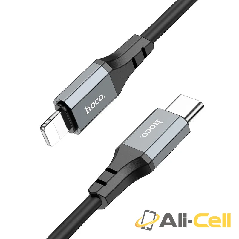 Cable Type-C to iP “X92 Honest” PD 20W fast charge (X92 Pd Tc Ltn Black, 3m) — 6
