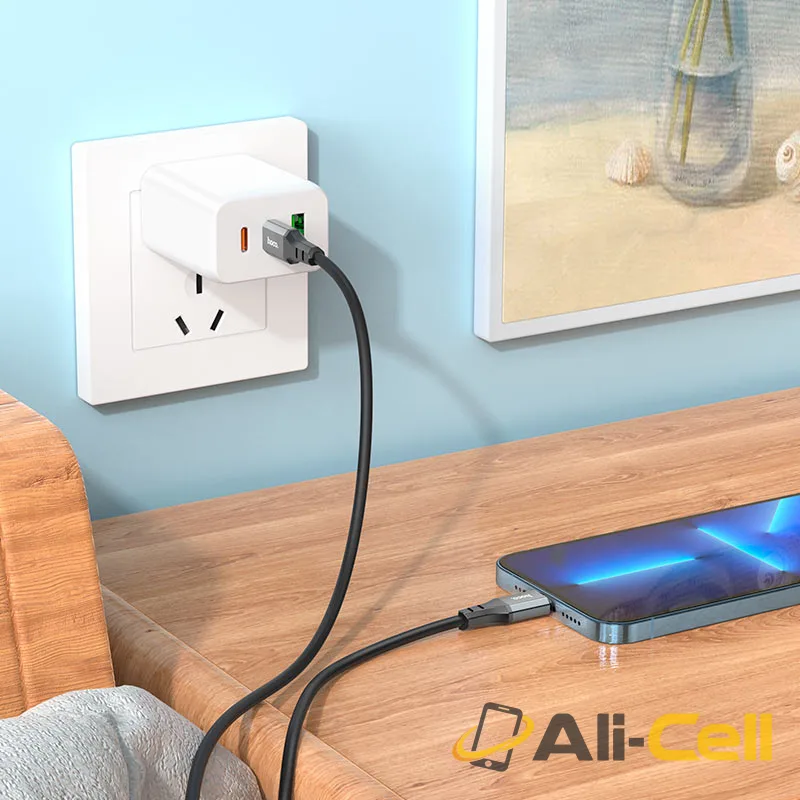Cable Type-C to iP “X92 Honest” PD 20W fast charge (X92 Pd Tc Ltn Black, 3m) — 7