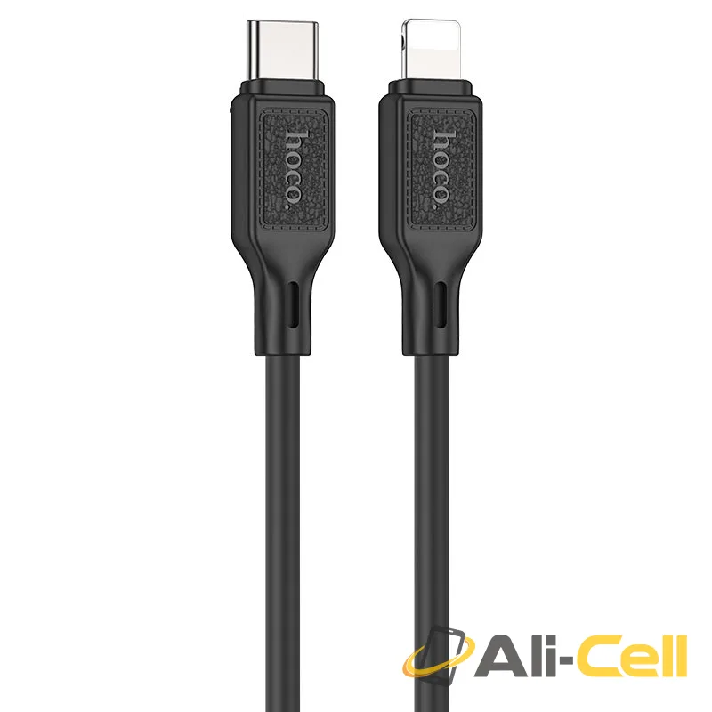 Cable Type-C to iP “X90 Cool” PD fast charge (X90 Pd Tc Ltn Black, 1.0m)