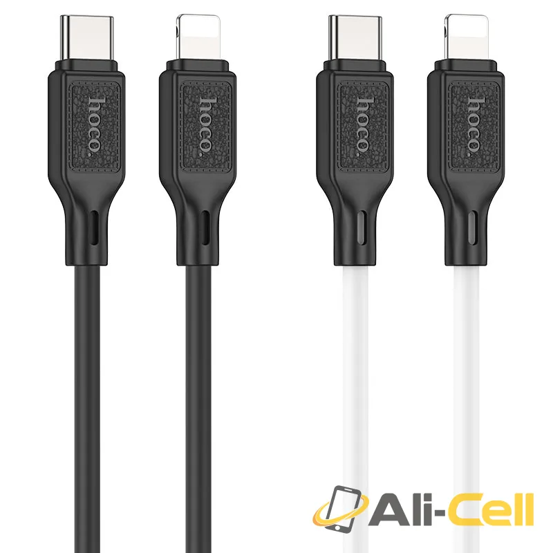 Cable Type-C to iP “X90 Cool” PD fast charge (X90 Pd Tc Ltn Black, 1.0m) — 6