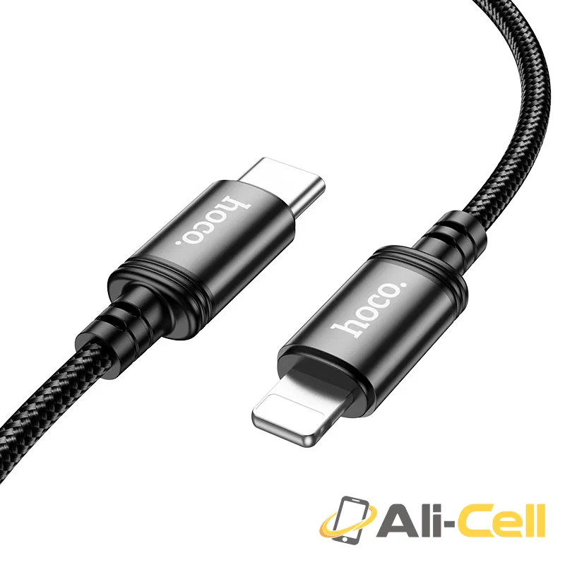Cable Type-C to iP “X91 Radiance” PD 20W fast charge (X91 Pd Tc Ltn Black, 3m) — 2