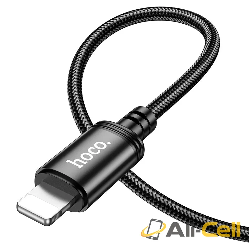 Cable Type-C to iP “X91 Radiance” PD 20W fast charge (X91 Pd Tc Ltn Black, 3m) — 4